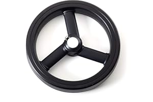 Andersen Shopper Manufaktur Andersen Ruota di scorta per Carrello portaspesa Royal, Ø 250 mm, Ruota con 3 Raggi