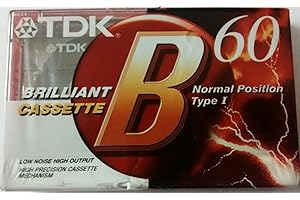 TDK 1 Cinta Virgen Cassette B60 - Ref.1906