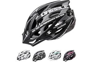 Casque Vélo VTT et VTC Adulte Jeunesse Unisexe Casque de Cyclisme de Réglable de Sport pour BMX Skate Scooter Patines Conçu pour la Sécurité des Utilisateur Drizzle
