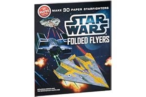 Klutz Star Wars Folded Flyers: Make 30 Paper Starfighters Craft Kit