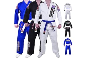 MAR INTERNATIONAL MAR | BJJ Gi Uniform Suit Brazilian Jiu Jitsu Gi 550g– Heavyweight 18oz BJJ Gi for Men, Women, Kids – Ju Jitsu Suit for Training & Competitions – Reinforced Jujitsu Kimono
