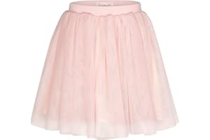 tanzmuster Jupe de Tulle Little Ballerina pour Enfants, Tulle Extra Doux, en Rose