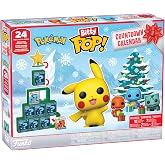 Funko Bitty Pop! Countdown Calendar: Pokemon - Advent Calendar - 24 Days of Surprises - Collectible Vinyl Mini Figures - Myst