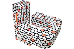 PEANUT & PIGLET Piglet Twin Nursing Pillow - Designed by a Twin Mum for Breastfeeding Twins in Tandem – Ideal as Breastfeeding and Baby Pillow - 100% Cotton (N,P)