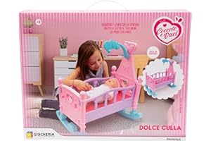GIOCHERIA Coccole e Baci Dolce Culla Bebe con GIOSTRINA