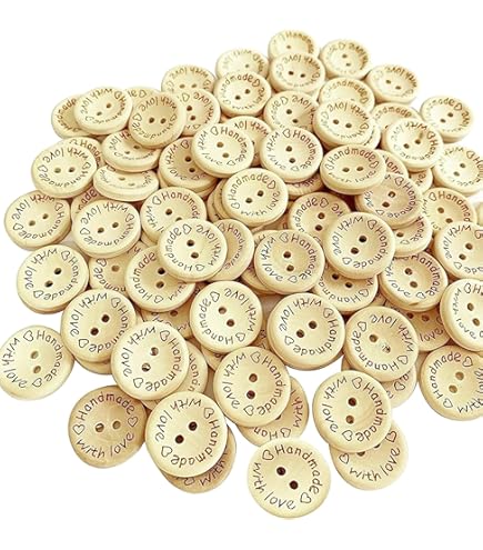 Ieron 120 Bottoni In Legno Con Orsetto Per Cardigan Per Bambini - Foto 4