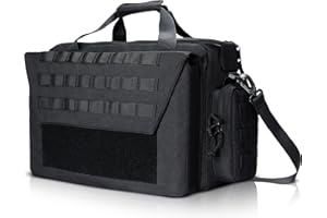 OneTigris Borsa tattica per armi, borsa per pistola per caccia, poligono di tiro, pesca, escursionismo, attività all'aperto