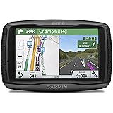 Garmin ZUMO 595LM 5 Inch Motorbike Satellite Navigation with UK, Ireland and Full Europe Maps, Free Lifetime Map Updates, Blu
