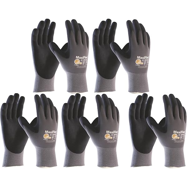 thumbnail image 2 of MaxiFlex Endurance 42-848 Nitrile Foam Micro Dot Palm Coated Work Gloves – 12 Pack, Sizes XS-XXL, Sri Lanka 2 of 2