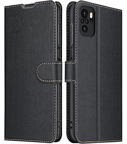 RankOne Custodia Portafoglio in Pelle per Redmi 10 5G (6.58