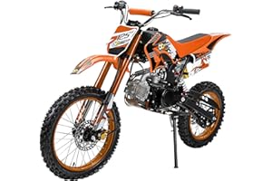 ‎ACTIONBIKES MOTORS Actionbikes Motors Crossbike JC125 | 4-Takt 125ccm Benzinmotor bis 𝟖𝟎 km/h - Motorrad - Pocket Bike - Dirt Bike - Motocross - Pocketbike - Motorsport - Dirtbike - Enduro ab 14 Jahren (Orange)