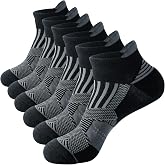 Niofind Men's Women's Ankle Socks, Breathable Men's Sports Socks, Men's Sports Socks for Running, Cycling, Men's Cotton Socks