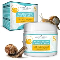 MARIPHARMA® Crema Viso Antirughe 150ml Con Bava di Lumaca e Acido ...