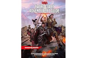 Wizards of the Coast Sword Coast Adventurer's Guide (D&D Accessory), WTCB24380000, Multicolor: Sourcebook for Players and Dungeon Masters