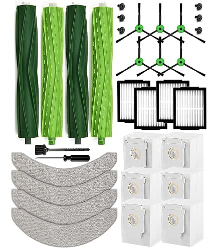 Kit Accessoires Pour IRobot Roomba Plus 405/505 (20 Pièces) - Brosses, Filtres, Sacs, Lingettes De Rechange - 2