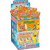 Haribo Mini Coccodrì, Caramelle Gommose, Gusto Frutta, Ideali Per Feste - 30 Bustine Da 40gr [1200gr]