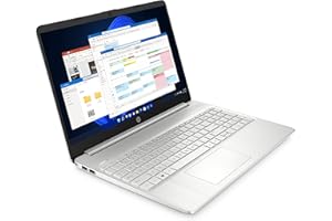 HP Laptop PC ‎15s-fq2015na | Intel Core i3-1115G4 Processor | 8GB RAM | 256GB SSD | 15.6 inch Full HD 16:9 display | Microsoft Windows 11 Home OS | Natural Silver