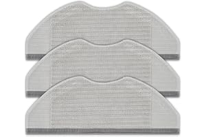 LEMONRUNRUN 3 pezzi H40/ S40C Panni sostitutivi compatibili con il robot aspirapolvere Xiaomi H40/ S40C, panni lavabili, panni per la pulizia, accessori di ricambio