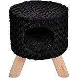 Amazon Basics Cat Condo Ottoman, Black