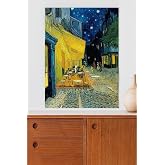 Postermanya (pster20079) Kafe Terasta Gece - Van Gogh Sanatsal Poster 30 x 40