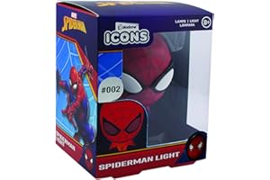 Paladone Spiderman Guirlande lumineuse à collectionner pour chambre d'enfant, bureau et maison Multicolore