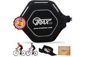 Trax Pro Sistema de Remolque Bicicleta Autoretráctil | Cuerda Remolque Bici Niños y Adultos | Tow Rope Strap MTB y Montaña | Instalación Fácil sin Herramientas | hasta 130 kg