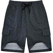 DOMIKING Boys Shorts – Music Graffiti Print, Elastic Waist Pull-On, Casual Athletic Play Shorts