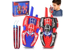 NXPZ Barn Walkie Talkie, Leksak för Pojkar och Flickor 3 4 5 6 7 8 9 10 År, Walkie Talkie Present för Barn 3-10 År, Utomhusleksak för Barn, Födelsedagspresent, Julklapp