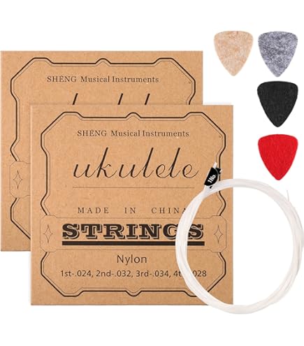 DR String Corde Per Ukulele Soprano/Concert Multicolor - Set 4 Corde In Nylon - Foto 2