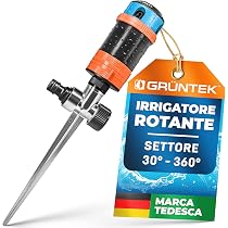 Irrigatore Circolare Gilmour A Testa Rotante Con Getto Regolabile – Copertura Fino A 5800 Piedi Quadrati (43 Piedi Di Raggio) – Garanzia A Vita - 3