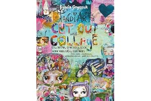 TandiArt Cut Out & Collage Book Vol. 4: Colorful Ephemera for Art Journaling, Mixed Media, and Card Making: A whimsical collection of bright collage ... for creative arts and crafts projects.