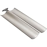 IBILI MOLDE 2 BAGUETTES/Tejas, Alluminio, Argento, 38 x 16.5 x 5 cm