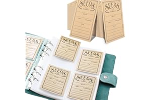 JINGEGECOME 100pcs Seed Storage Envelopes, Self-Sealing Organizers for Garden, Ideal Seed Saver Packets for Every Gardener (Green)