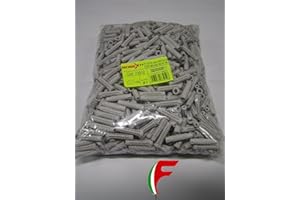 1000 tasselli mm 6 in nylon universali NC marca nobex made in italy