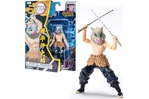 BANDAI - Ultimate Legends HD - Figurina d'azione Demon Slayer 12 cm - Inosuke Hashibira - Licenza Ufficiale Demon Slayer - Figurina articolata Inosuke - Giocattolo per bambini 4 anni e + - VE88963