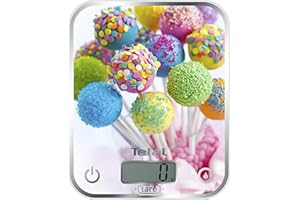 Tefal Optiss Cake Pops – Balance de cuisine, capacité 5 kg, 2 piles AAA