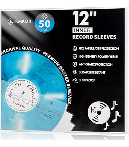 KMKOII 12 Zoll Schallplatten Hüllen Aussenhüllen - 50 Stück LP KMKOII 12 Zoll Schallplatten Hüllen Aussenhüllen - 50 Stück LP