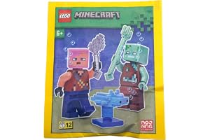 LEGO Minecraft: Äventyrare med drunknade och axolotl Combo Pack - 6+