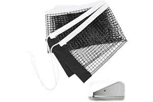 Fadbudss Table Tennis Replacement Net, 175cm Polyester Nylon Cotton Portable Folding String Tension Adjustable Ping Pong Net Equipment Accessories for Indoor Outdoor School Gym Home Fun Activity