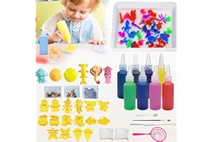 JIAMIAN Set di Giocattoli Modello Creatura dell'Oceano, Set di Giochi dell'Oceano, Giocattolo Puzzle 3D per Bambini, Set Fai da Te Elfo di Cristallo, Adatto per Bambini dai 3 Anni in su