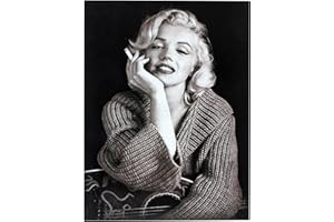 KUSTOM ART Hollywood Marilyn Monroe Poster mural décoratif sur papier couché 40 x 30 cm sans cadre