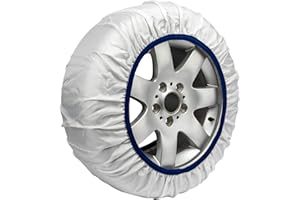 Easy Sock Easysock CAD8016 1 Juego de 2 Cadenas Textiles Nieve Coche Talla Rápido y fácil de Instalar. Consultar Tabla Aplica