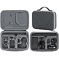LINGHUANG Osmo Action 5 Pro Case,Osmo Action 4 Carrying Case for DJI OSMO Action 5 Pro / 4/3 Accessories,Hard Case Travel Case for DJI OSMO Action 3,4,5 Pro Adventure Combo