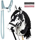 Hobby Horse Pippa met Zwart Halster | LarDen – Hobby Horse LarDen