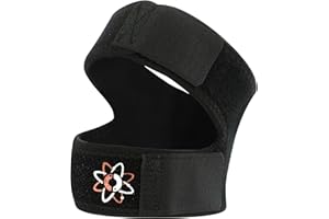 ionocore® tutore per ginocchio in neoprene con 2 cinghie regolabili | uomini e donne | per corsa, palestra, sport