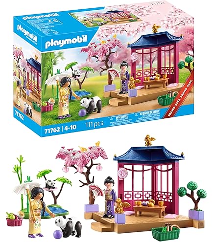 Playmobil City Life 4852 pas cher, Jardin zoologique asiatique