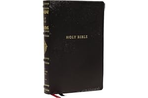 NKJV, Personal Size Reference Bible, Sovereign Collection, Genuine Leather, Black, Red Letter, Thumb Indexed, Comfort Print: Holy Bible, New King James Version