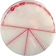 Pure2Improve Unisex's Ghost Holes Putting Line Training Aid, Transparent, Set of 4 set of 4
