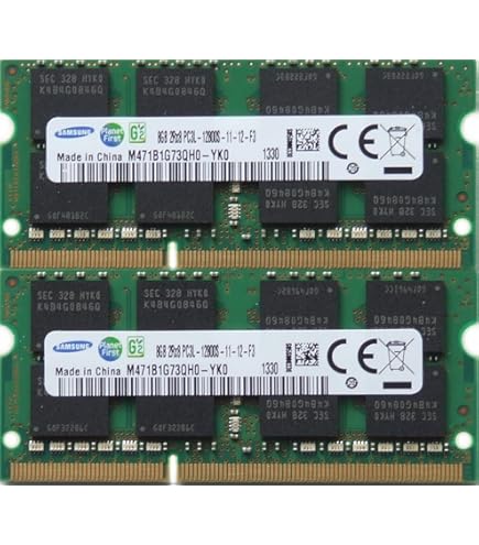 Samsung, Memoria RAM 8 GB (1 x 8 GB) DDR3 PC3-12800 1.35V, 1600MHz