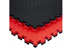 JOWY Esterilla Goma Espuma Estructura Pack Tatami Puzzle Ideal Artes Marciales, Judo, Jiujitsu, MMA Suelo Tatami Japonés | Grosor: 4cm